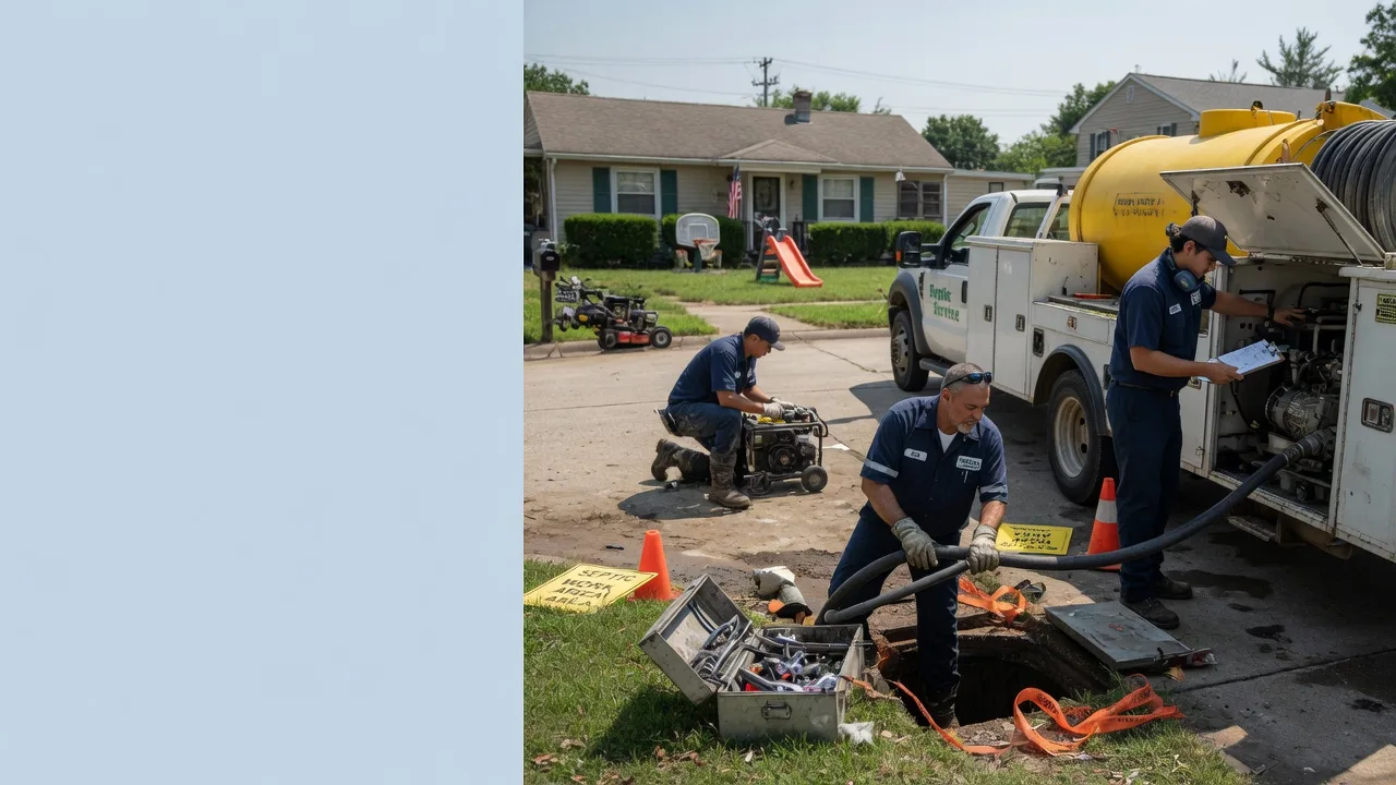 Septic Tank Pumping in Redmon, IL near me